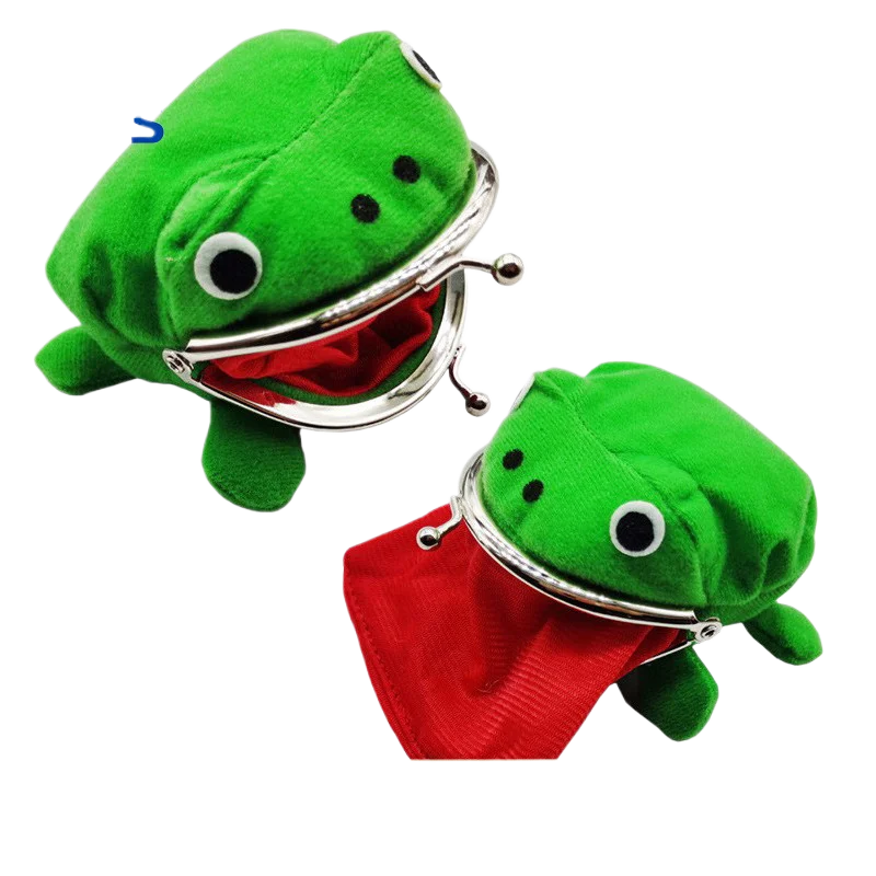 Kawaii Naruto Green Frog Coin Purse Wallet
