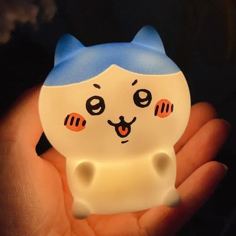Anime Chikawass Vinyl Doll Night Light Luminous Toy
