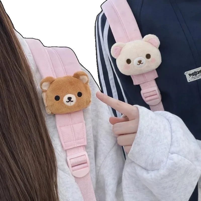 Soft Rilakkuma Plush Doll Bag Hanging Ornament