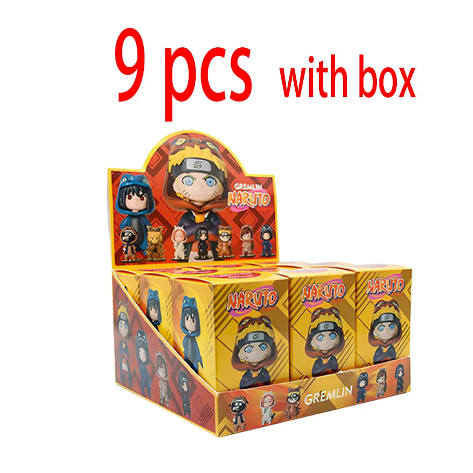 1-9 Pcs Naruto Blind Box Figures