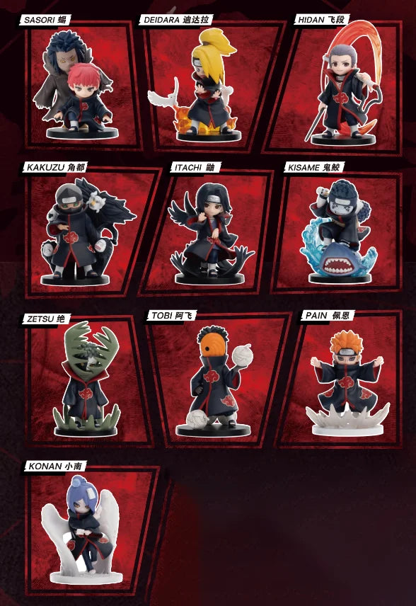 POP MART GONG Naruto Shippuden Akatsuki Arc Series
