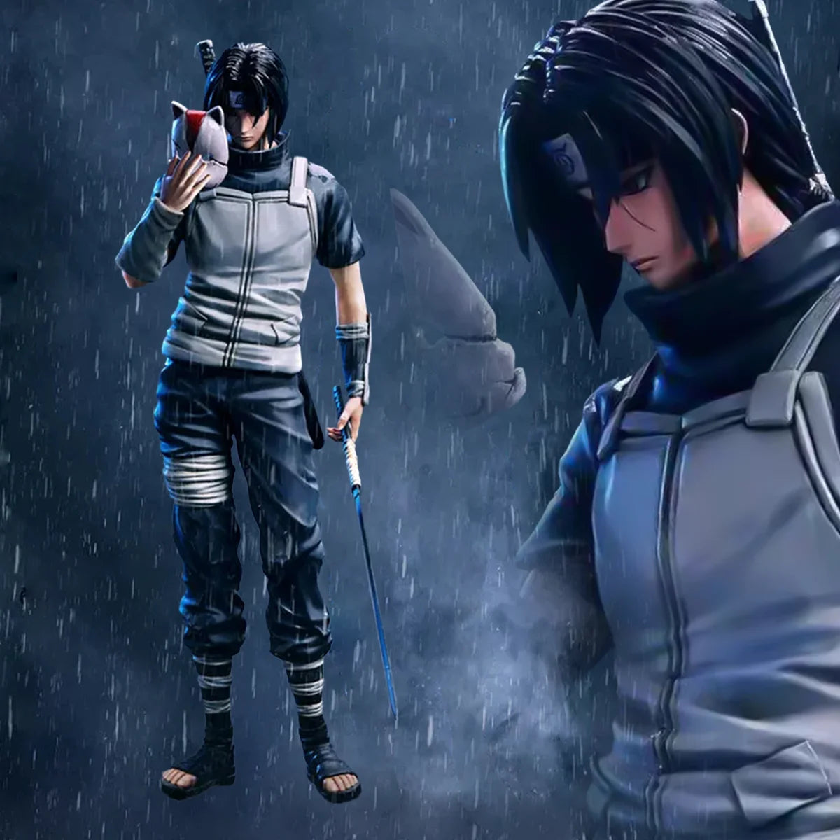 Itachi Model Sculpture