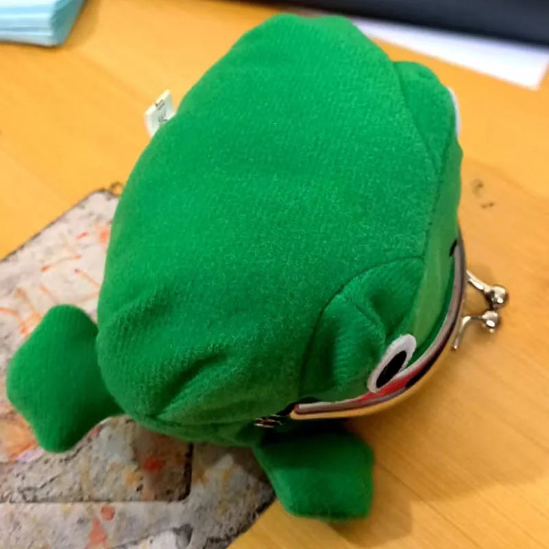 Kawaii Naruto Green Frog Coin Purse Wallet