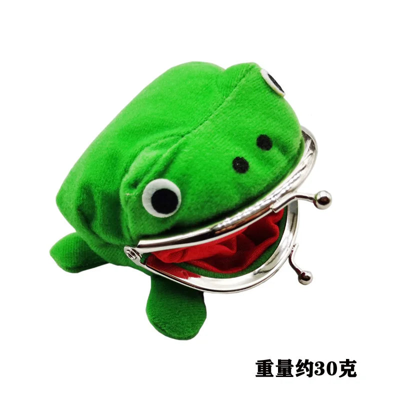 Kawaii Naruto Green Frog Coin Purse Wallet
