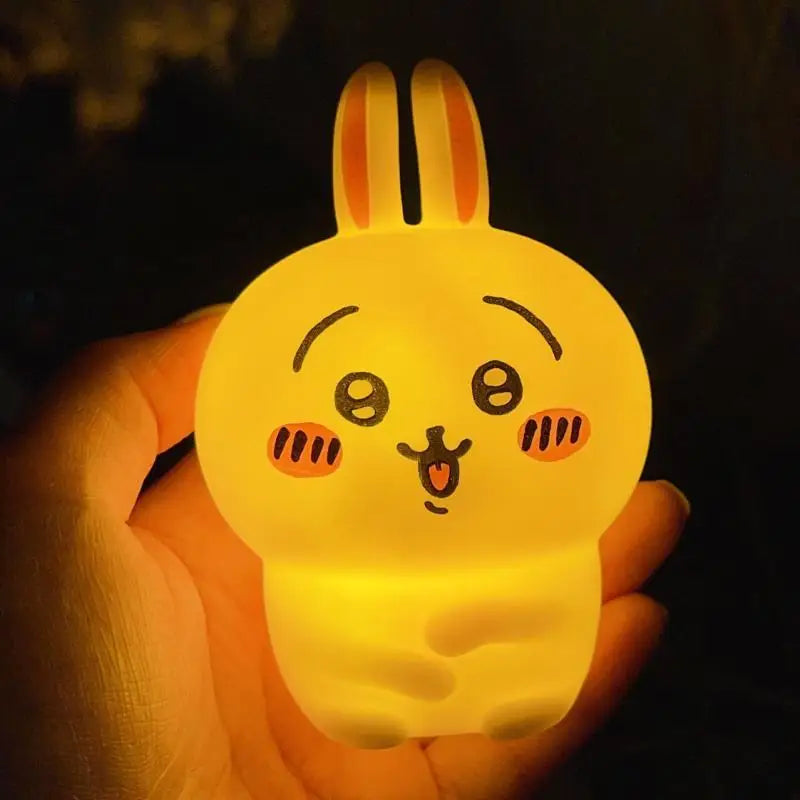 Anime Chikawass Vinyl Doll Night Light Luminous Toy