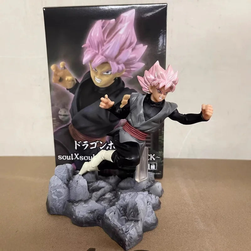 14cm Dragon Ball Combat Posture Anime Figure Model