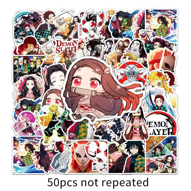 Demon Slayer Graffiti Stickers